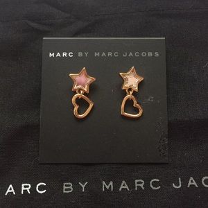 Marc by Marc Jacobs star drop earrings NWT